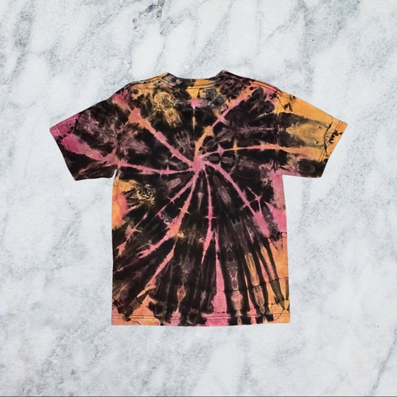 AC/DC Tie Dye Band Tee - Picture 2 of 7